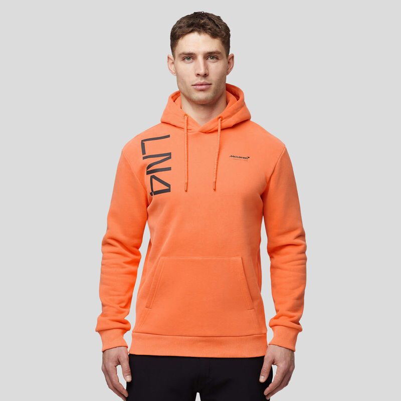 MCLAREN FW NORRIS HOODY - orange