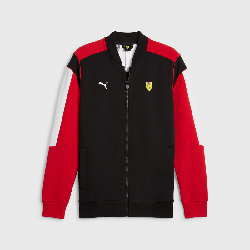 SF LS RACE MT7 TRACK JACKET - black
