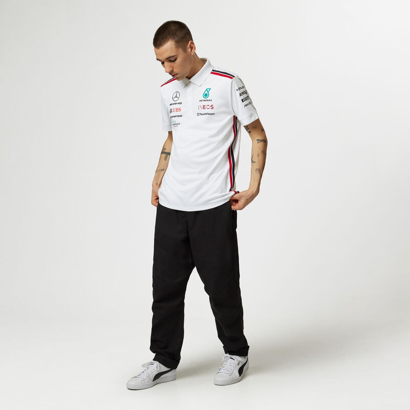 MAPF1 RP MENS POLO - white