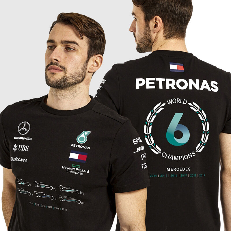 2019 Team Constructors Championship T Shirt Mercedes Amg