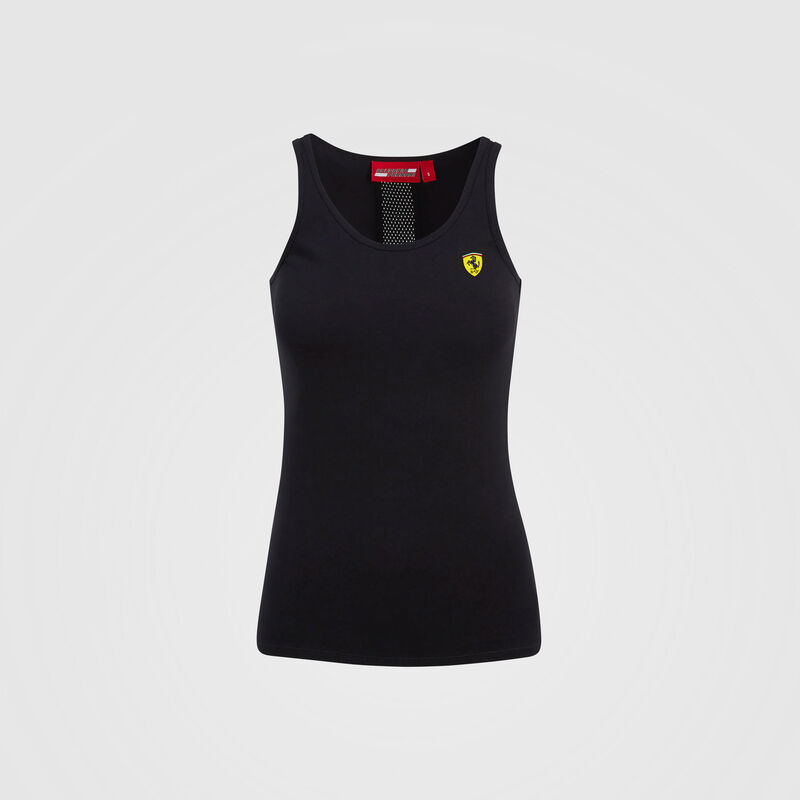 SF FW WOMENS RACER BACK VEST - black