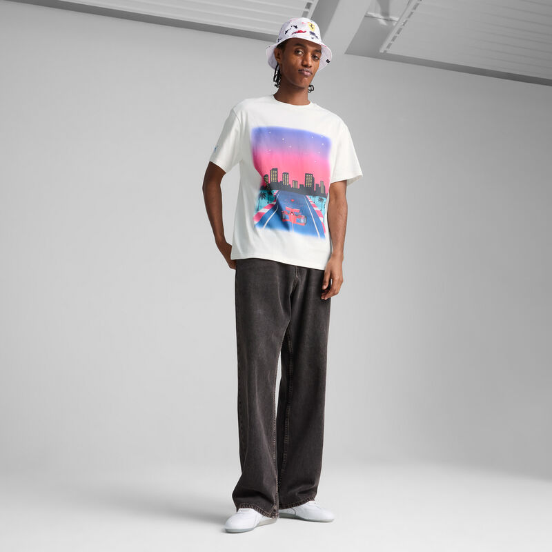 SF LS MIAMI GRAPHIC TEE II - white