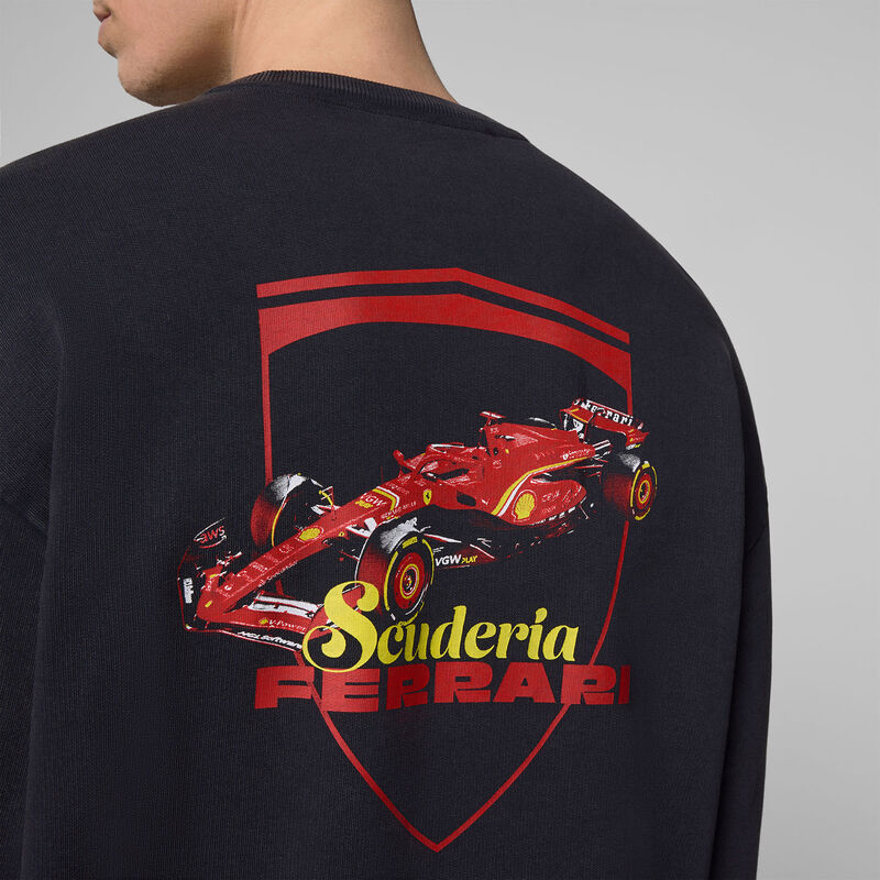 SF FW Driver Crew Sweatshirt - black