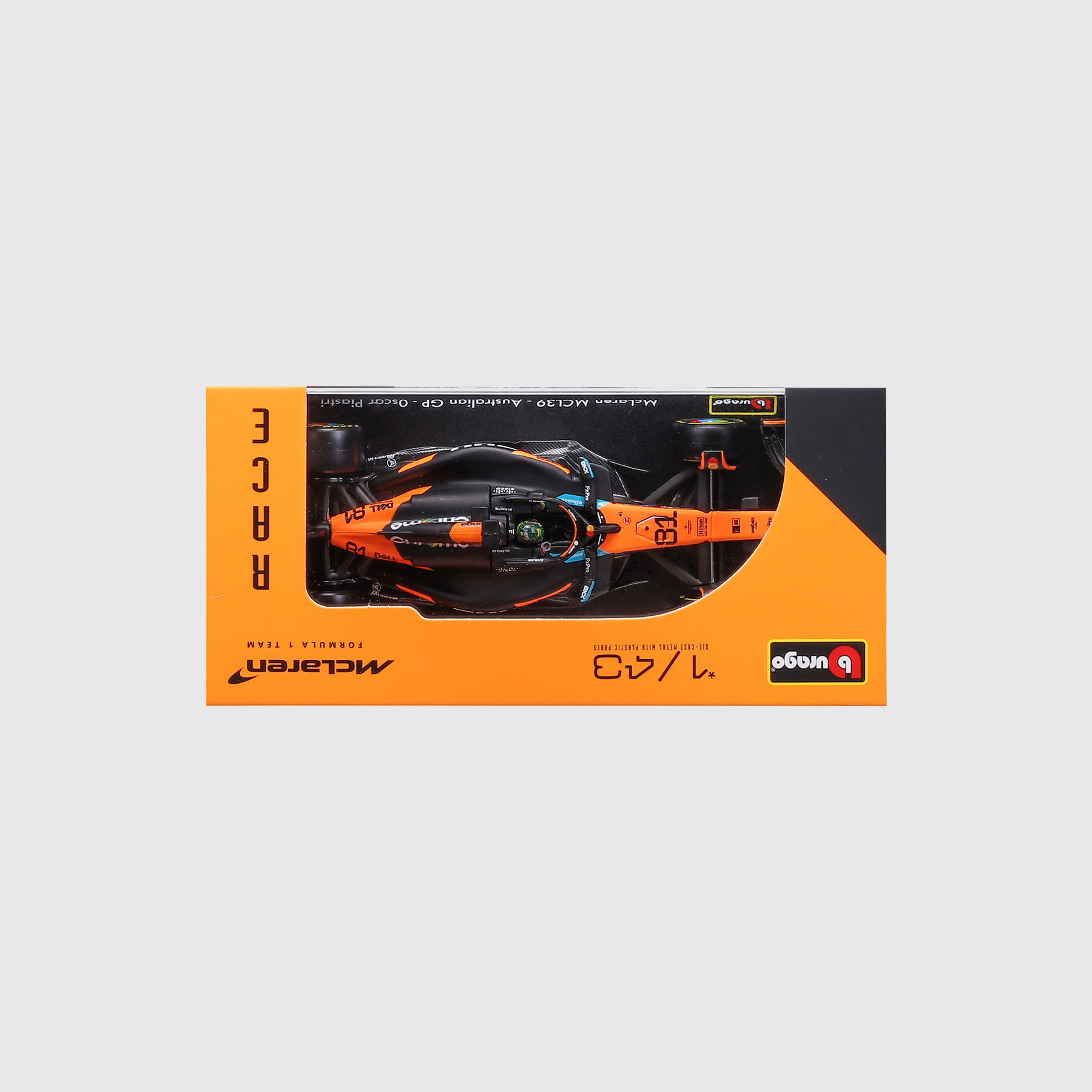 2025 Oscar Piastri MCL39 1:43 Scale Model - McLaren Mastercard F1