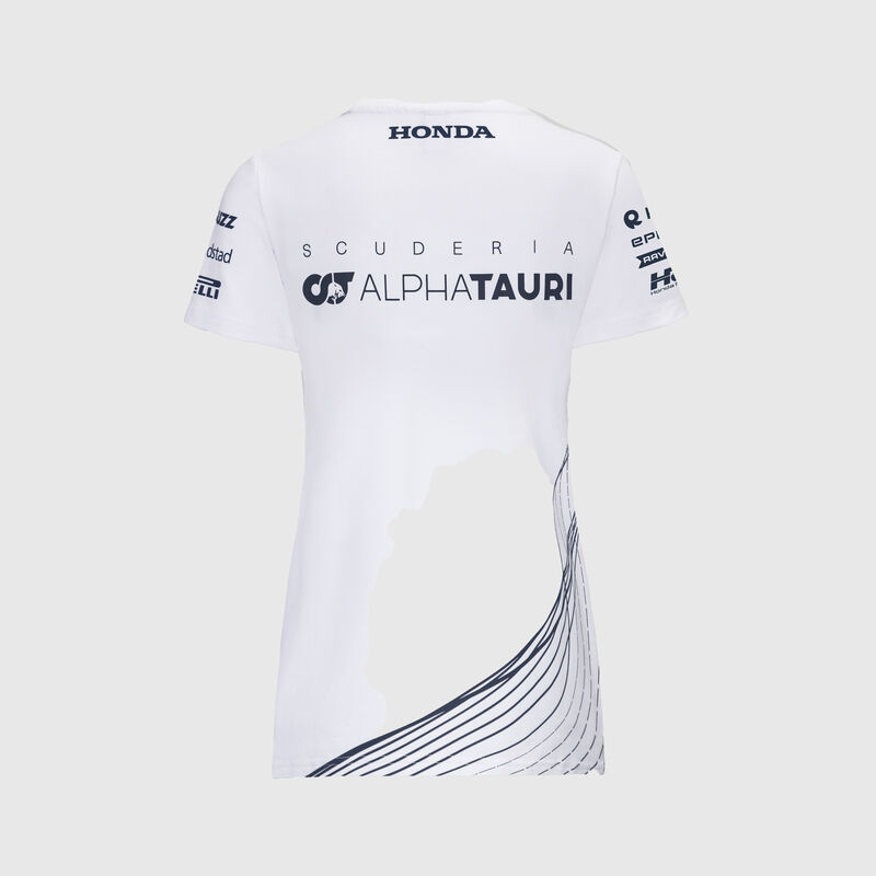 ALPHA TAURI SL WOMENS TEE - white