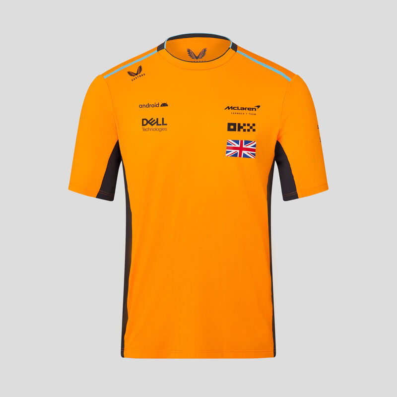 MCLAREN SL RP 2023 KIDS SET UP TEE - NORRIS - orange