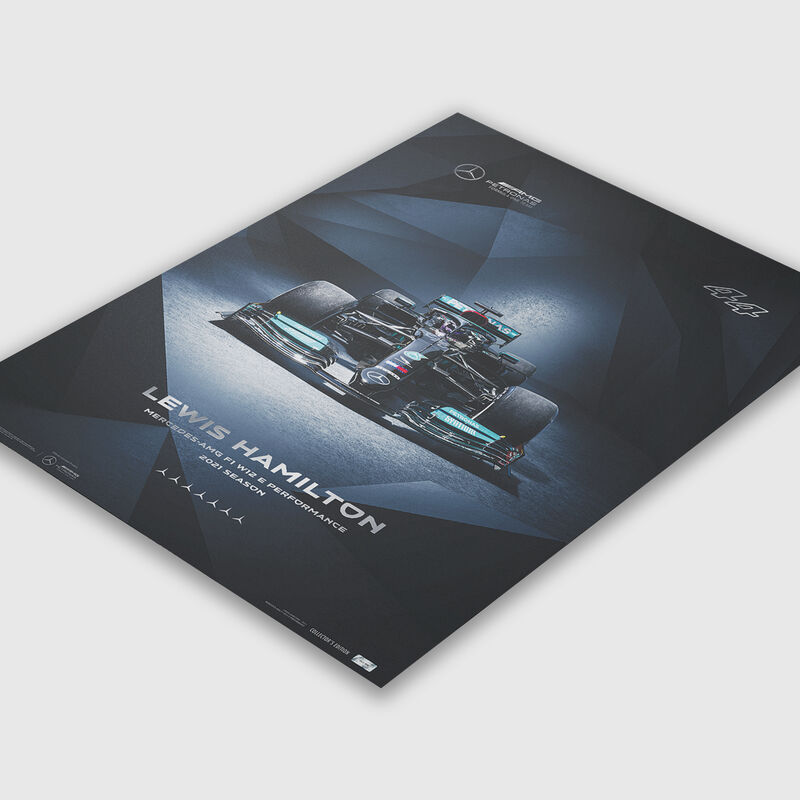 MAPM LEWIS 21 COLLECTOR ED POSTER - grey