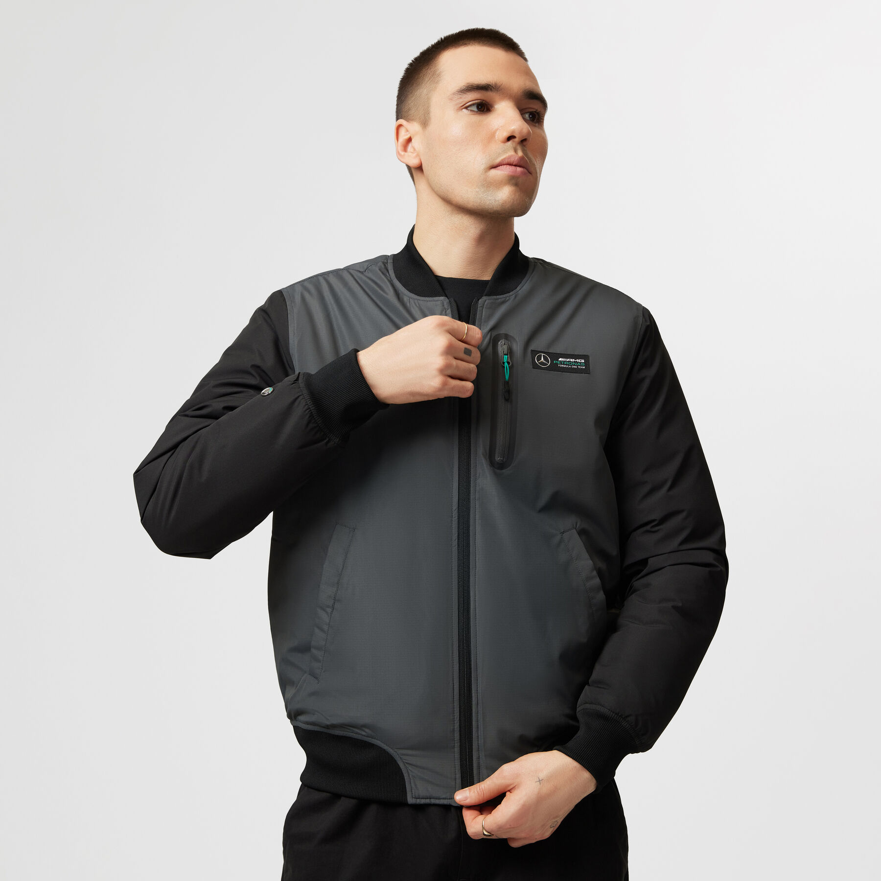 Mercedes benz new arrivals bomber jacket