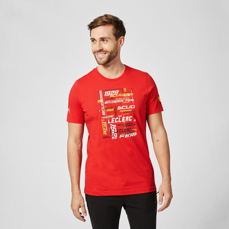 SF PU FW MENS DRIVER TEE - red