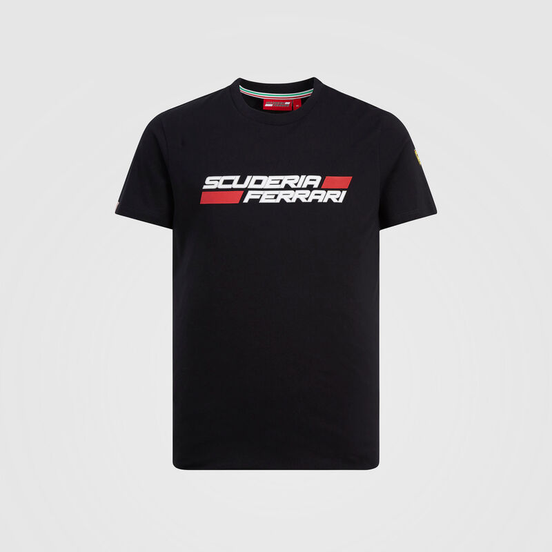 SF FW MENS SCUDERIA LOGO TEE - black