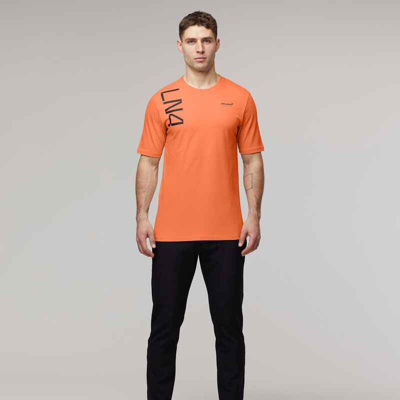 MCLAREN FW NORRIS TEE - orange