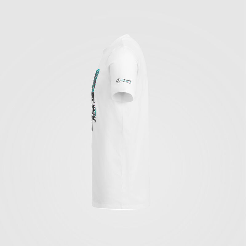 MAPM FW MENS LEWIS GRAPHIC TEE - white