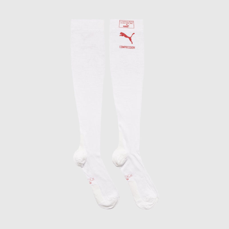 PU RW FIA COMPRESSION SOCKS - white