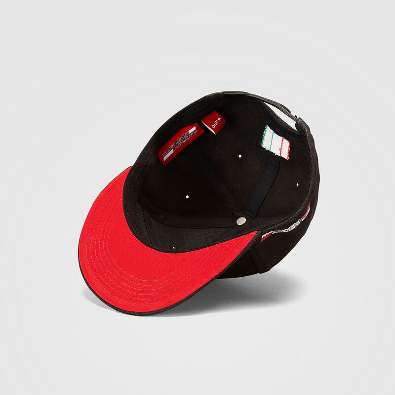 SF FW FB SCUDERIA FERRARI CAP - black