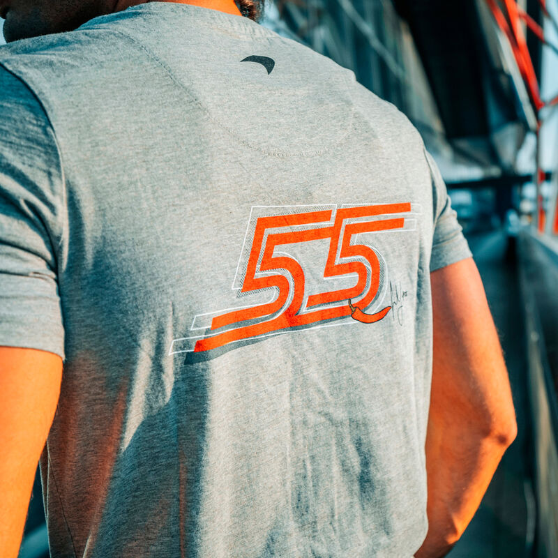 MCL SL CARLOS CHILI TEE - grey