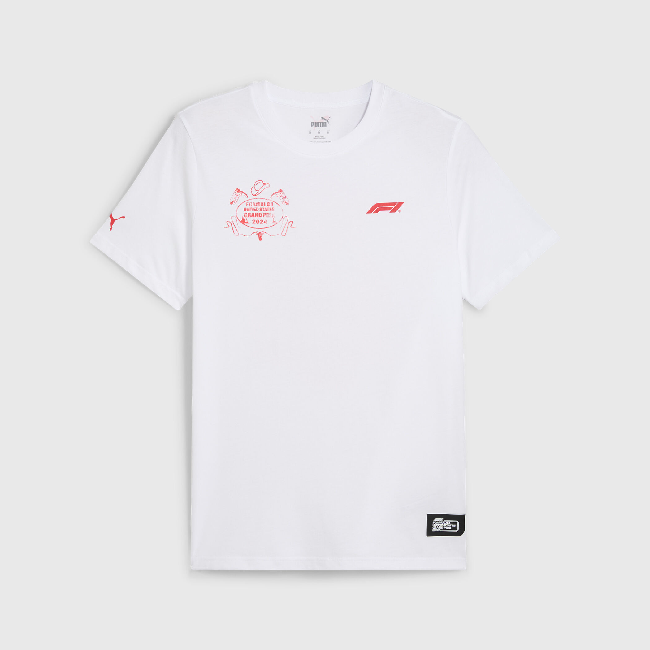 PUMA F1 2024 US GP T shirt F1 Collection Fuel For Fans