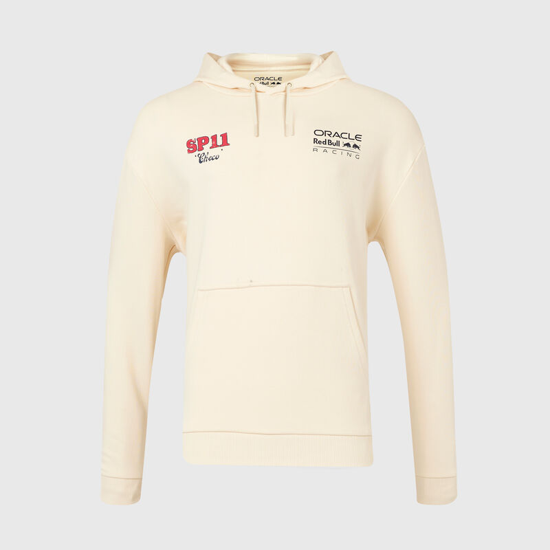 RBR FW UNISEX SP DISTRESSED HOODIE - white