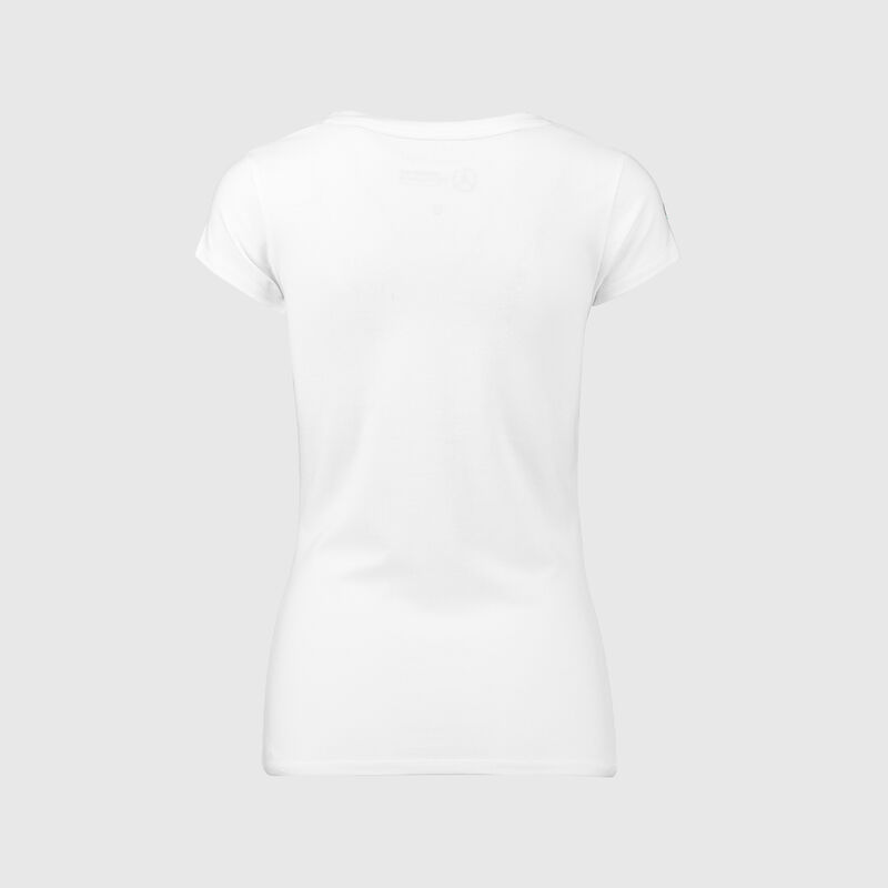 MAPM FW WOMENS LOGO TEE - white