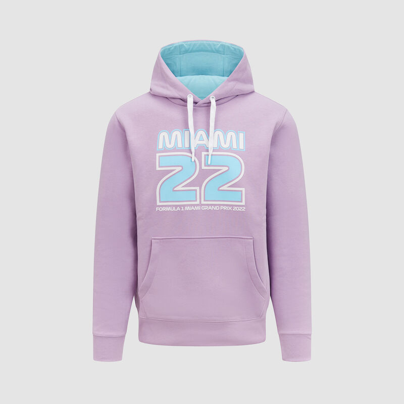 F1 FW PASTEL MIAMI HOODY - lilac
