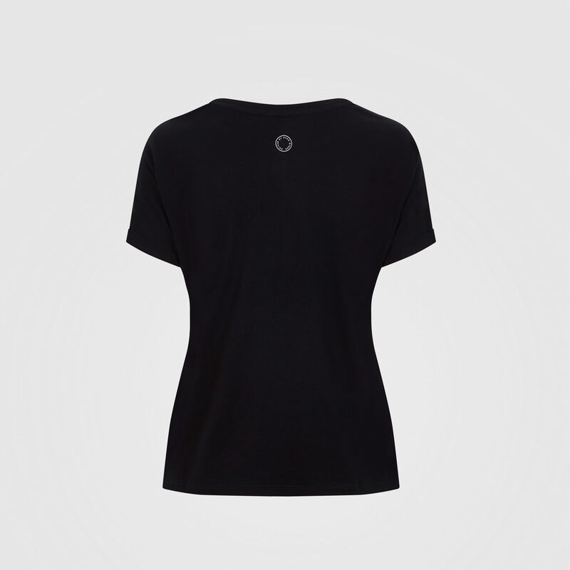 MAPM FW WOMENS LEWIS #44 TEE - black