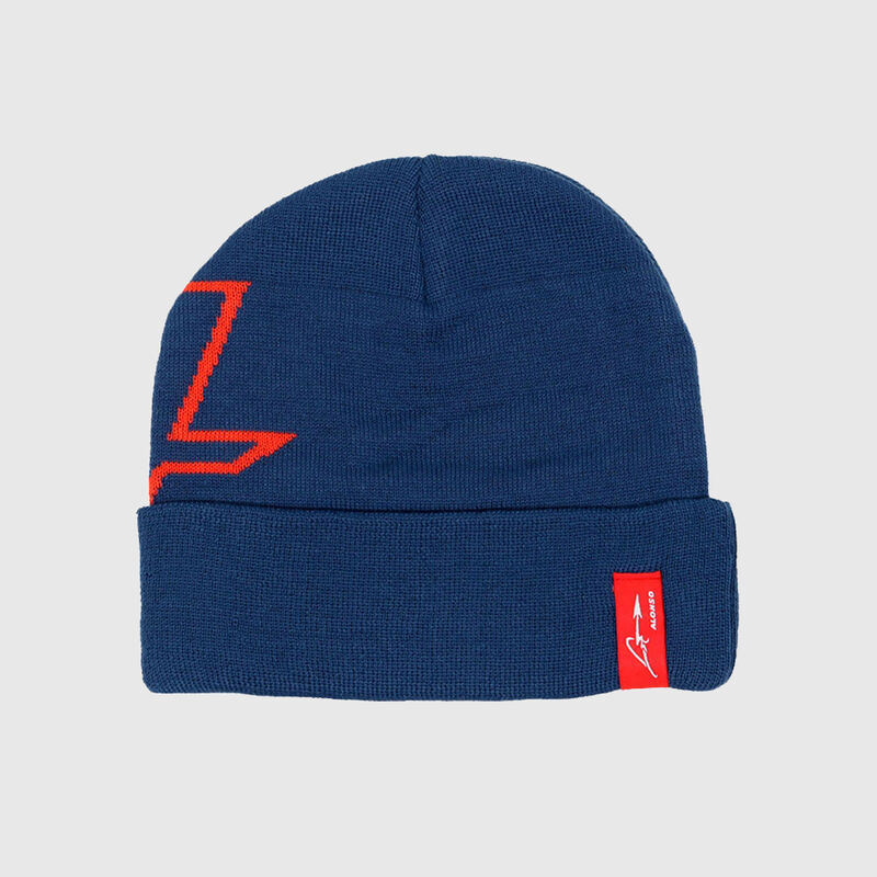 RENAULT SL ALONSO ALPINE BEANIE - blue