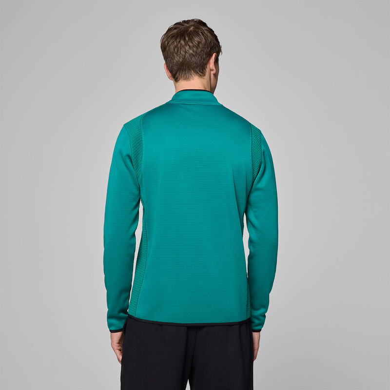 AMF1 FW MENS 1/4 ZIP SWEAT - green