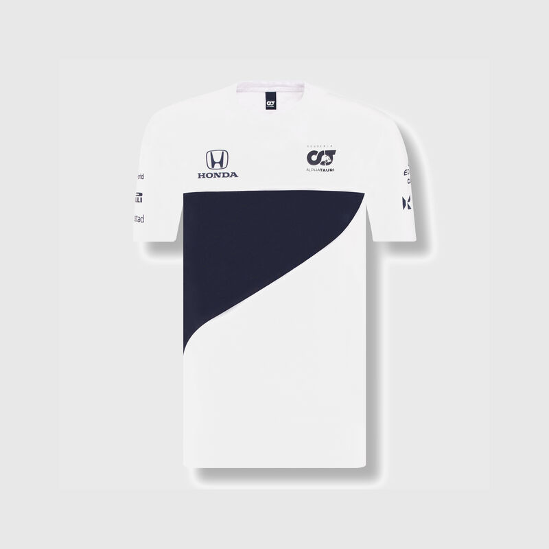 ALPHA TAURI RP MENS TEE - white