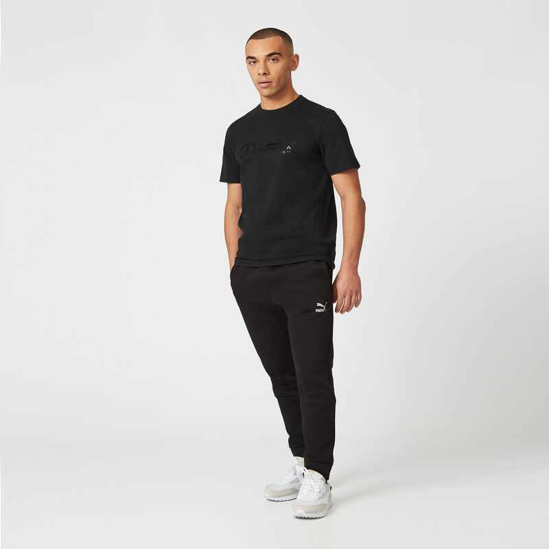 MAPF1 FW STEALTH LARGE LOGO TEE - black