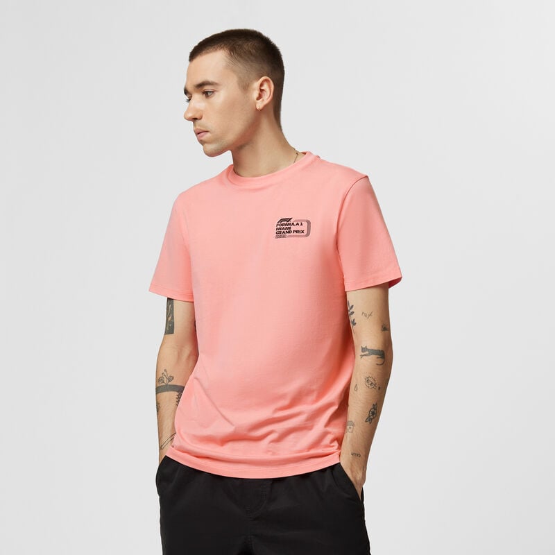 F1 FW RS MIAMI TEE - pink