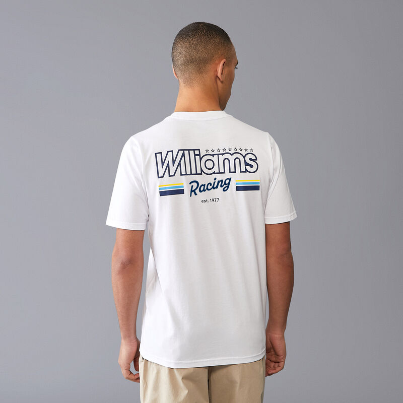 WILLIAMS RACING FW MENS LEGACY TEE - white