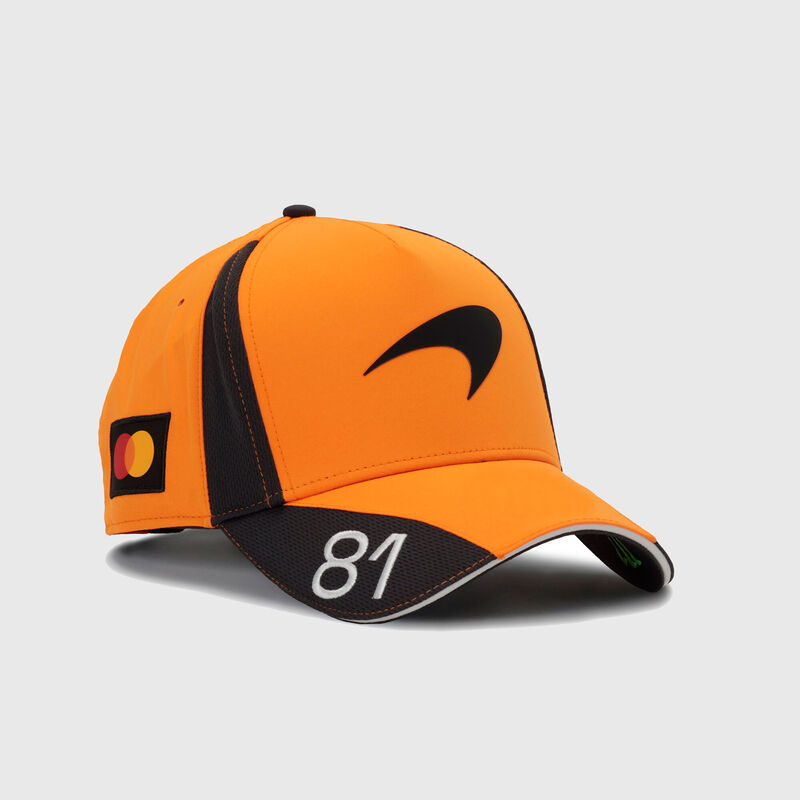 PUMA Kids 2026 Oscar Piastri Cap 2026 - McLaren Mastercard F1 - Papaya ONE SIZE - 4070032353494 - Fuel For Fans F1 Merchandise store