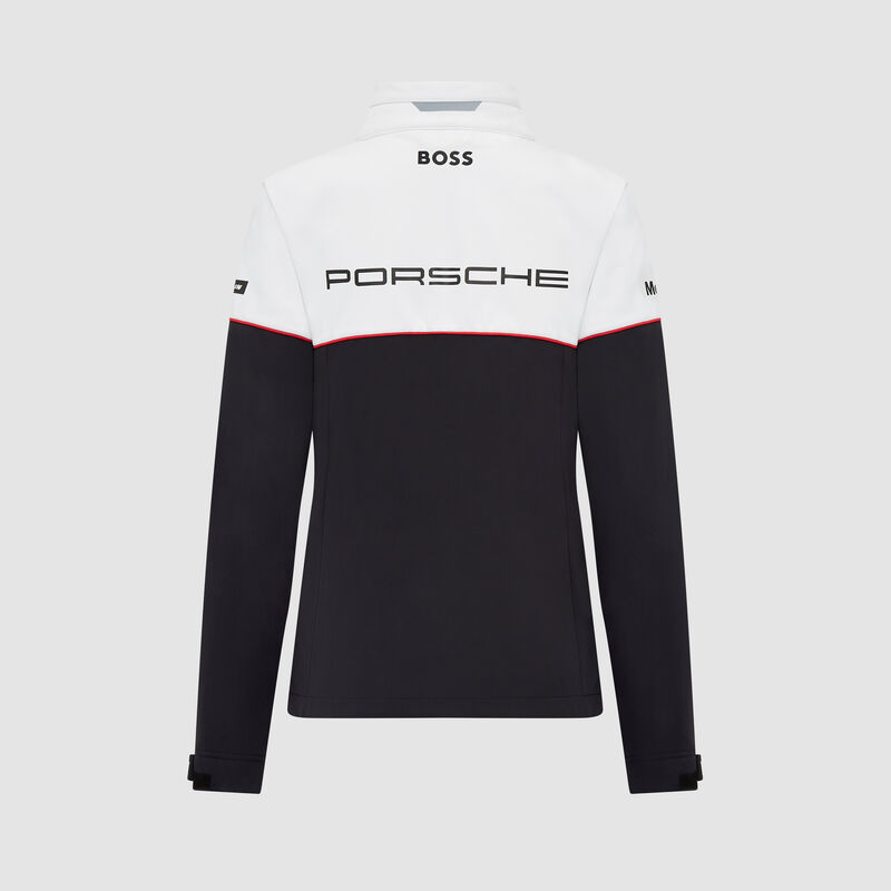 PORSCHE RP WOMENS TEAM SOFTSHELL JACKET - black