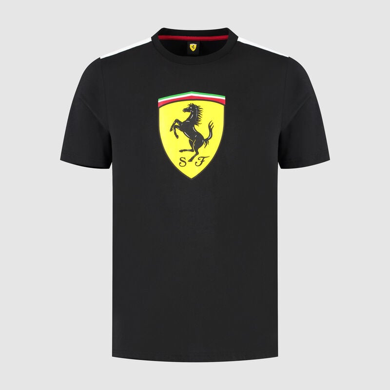 SF FW MENS LARGE SHIELD TEE - black