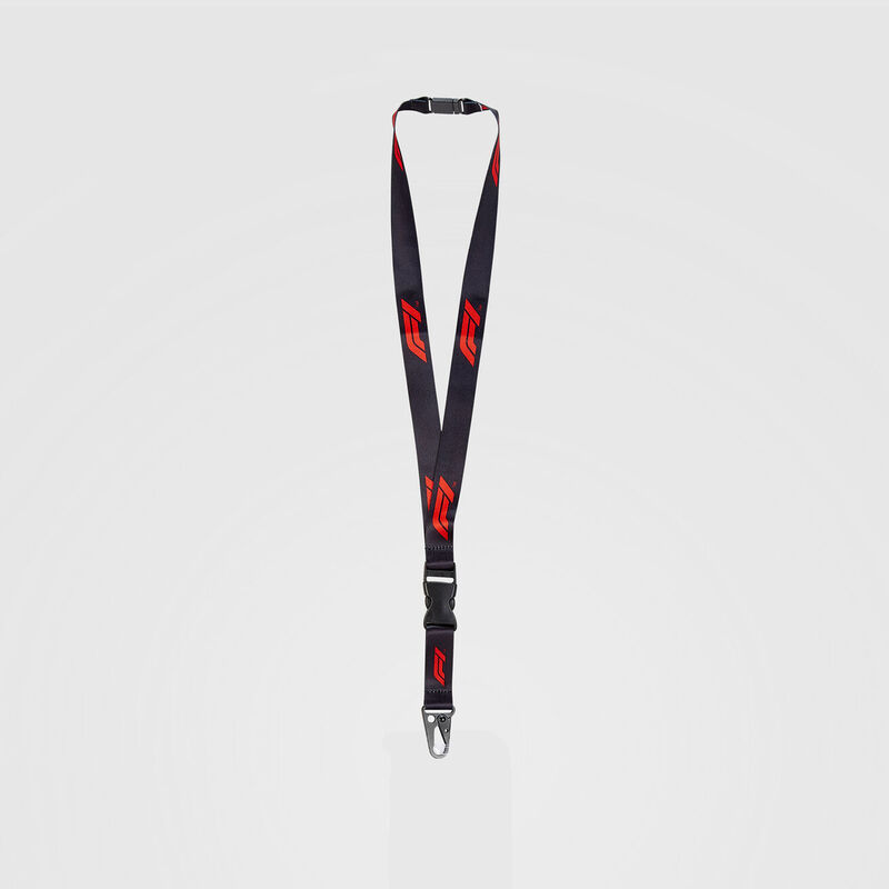 F1 FW LOGO LANYARD - black