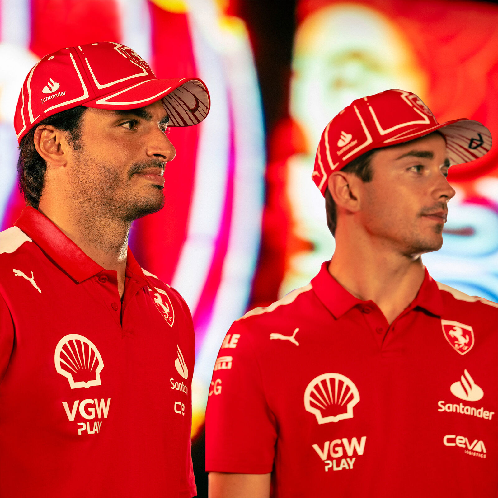 PUMA Scuderia Ferrari - Edición Especial 2023 Gorra Carlos Sainz