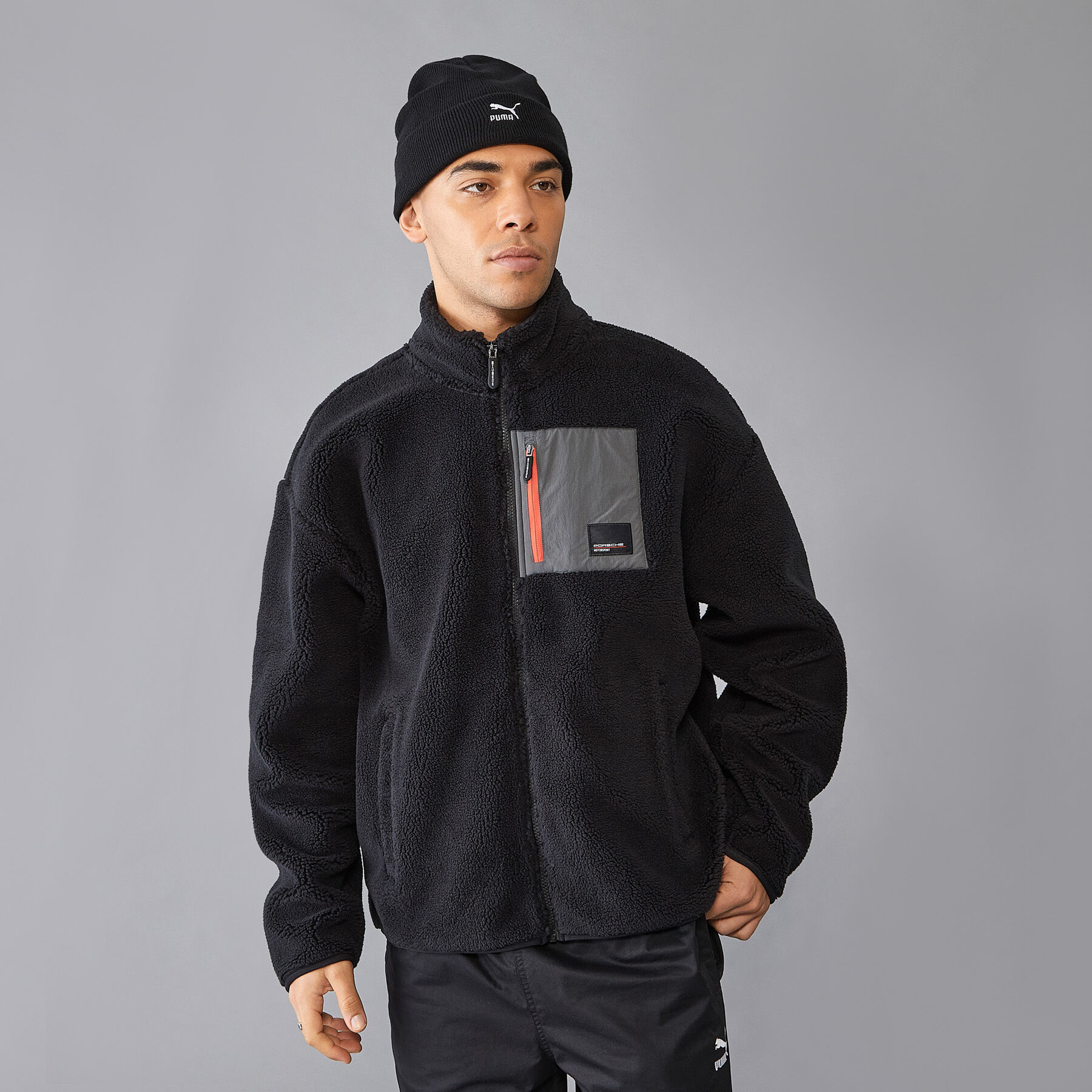 Porsche fleece jacket sale