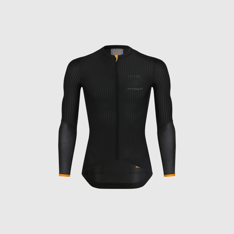 MCLAREN Le Col x McLaren Project Aero Long Sleeve Jersey - black