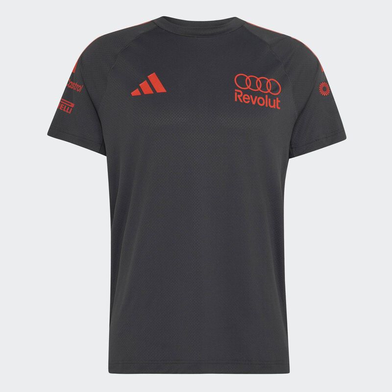 adidas 2026 Team Mechanics T-shirt 2026 - Audi F1 Team - Utility black XS for males - 4068819540700 - Fuel For Fans F1 Merchandise store