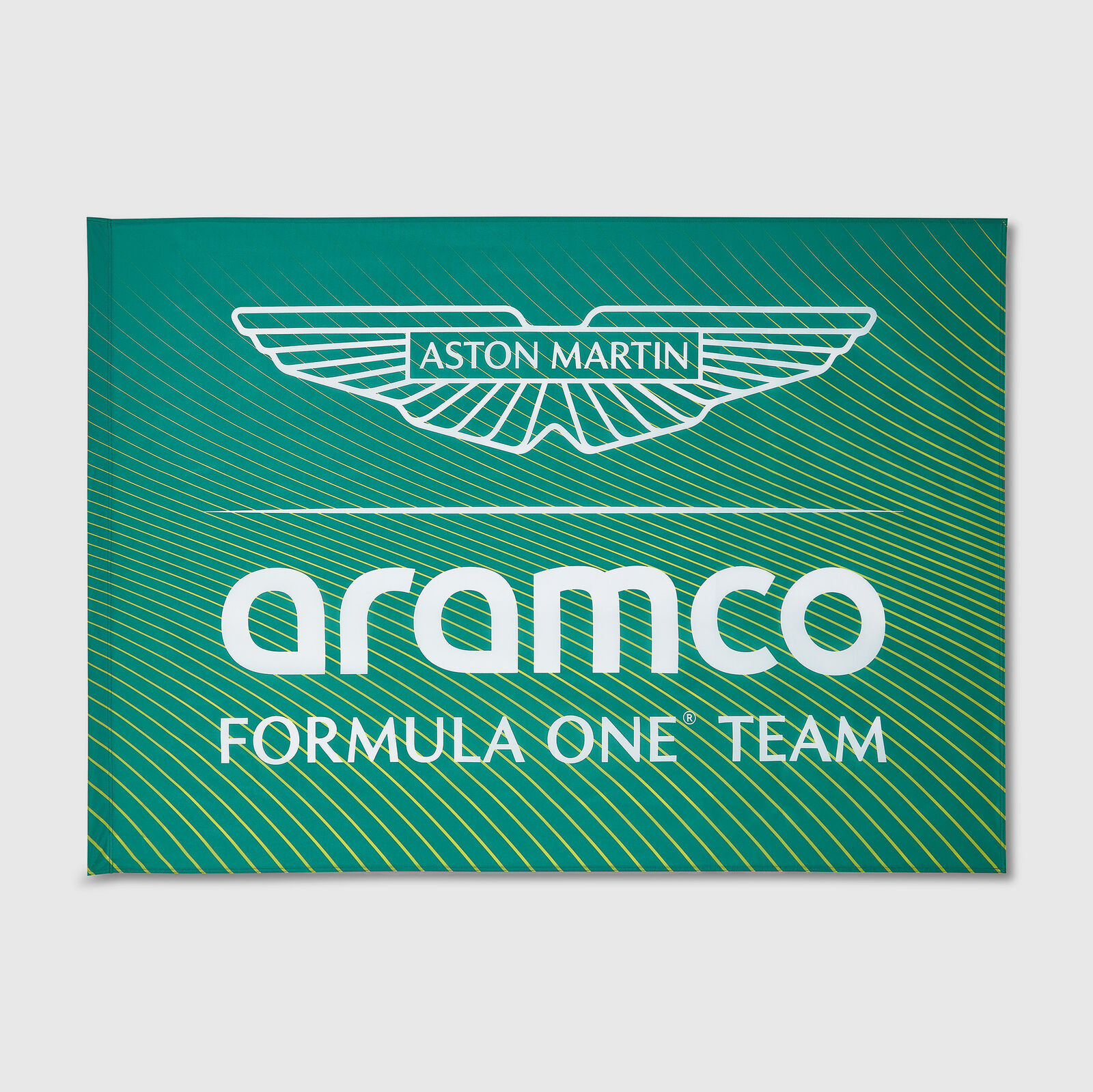 140 x 100cm Grandstand Flag Aston Martin F1 Team Fuel For Fans