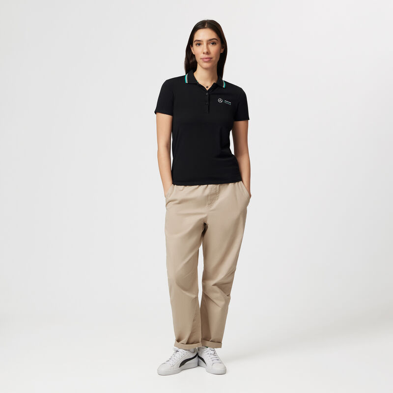 MAPF1 FW WOMENS POLO - black