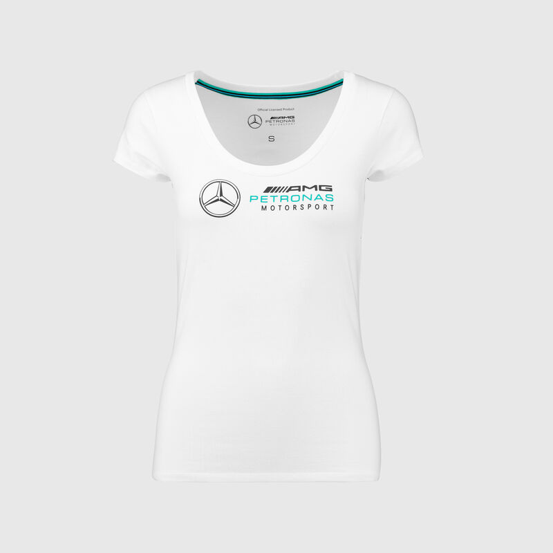 MAPM FW WOMENS LOGO TEE - white
