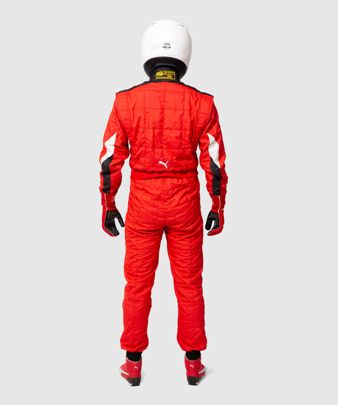 PU RW UNISEX FIA PODIO RACESUIT - red