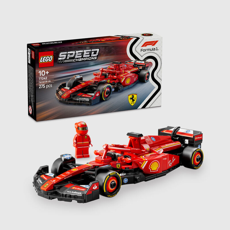 LEGO® Speed Champions SF-24 Set collectible - Scuderia Ferrari F1 - Red ONE SIZE - 5702017816098 - Fuel For Fans F1 Merchandise store