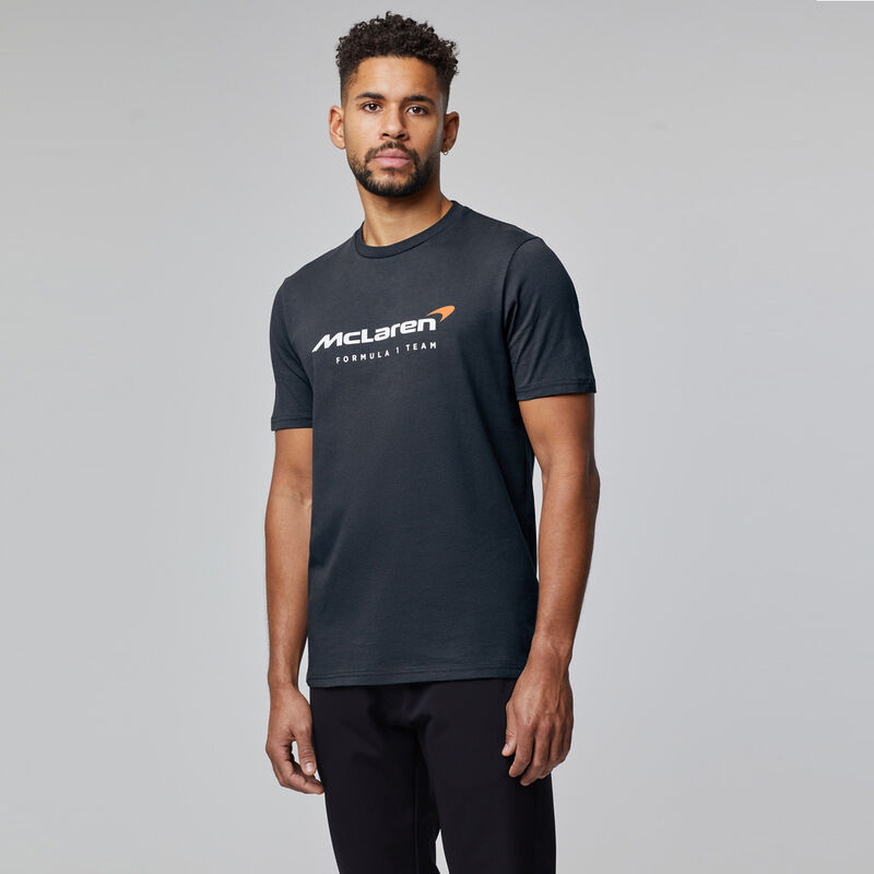 MCLAREN FW ESSENTIALS TEE - Antracit