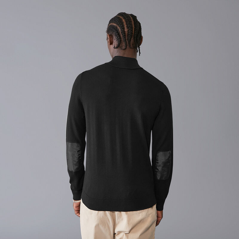 MAPF1 FW MENS ELEVATED 1/4 ZIP - black