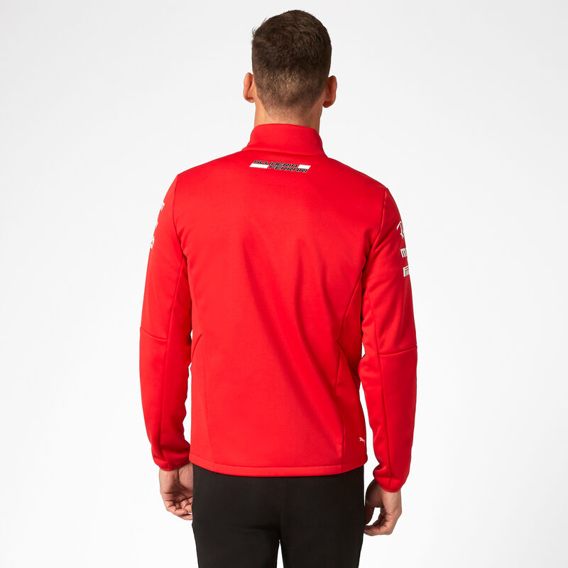 SF RP MENS TEAM SOFTSHELL JACKET - red