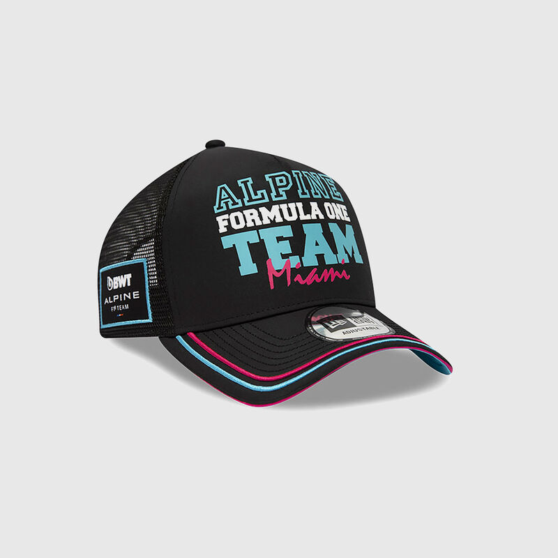 ALPINE F1 SL FW 2023 MIAMI 9FORTY TRUCKER CAP - multicolor