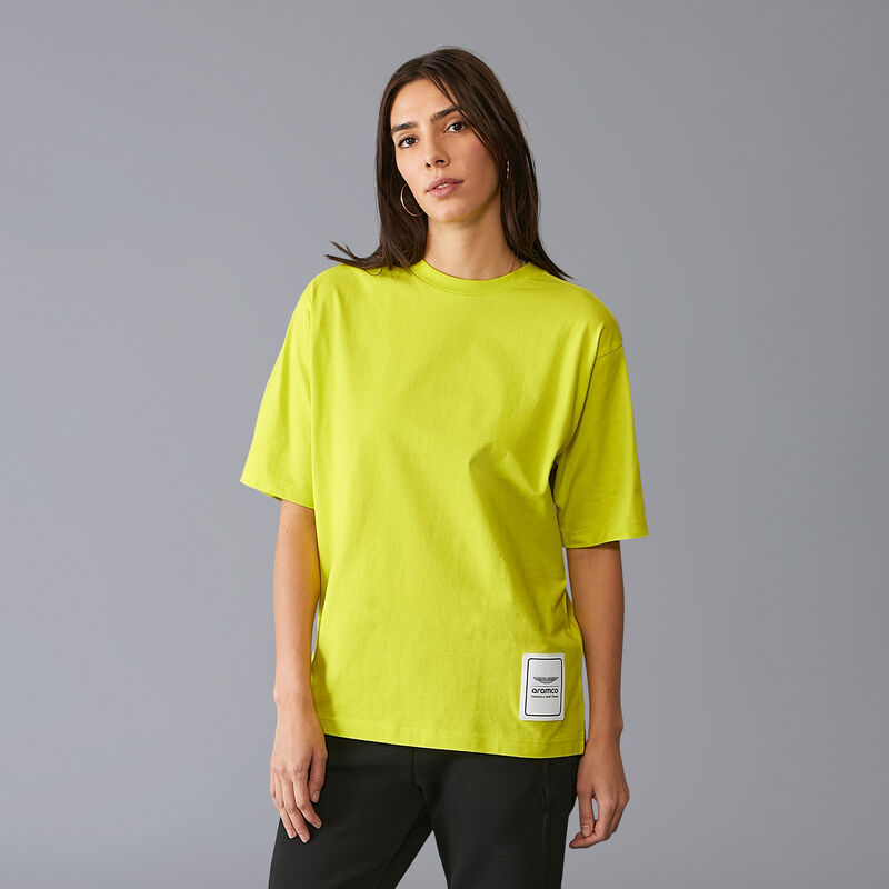 AMF1 FW LOGO TEE - lime