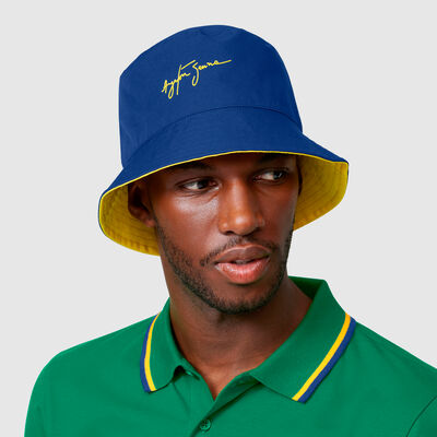 Omkeerbare Gestreepte Bucket Hat