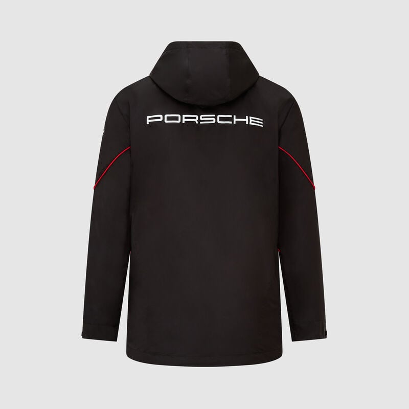 PORSCHE RP TEAM RAIN JACKET - black